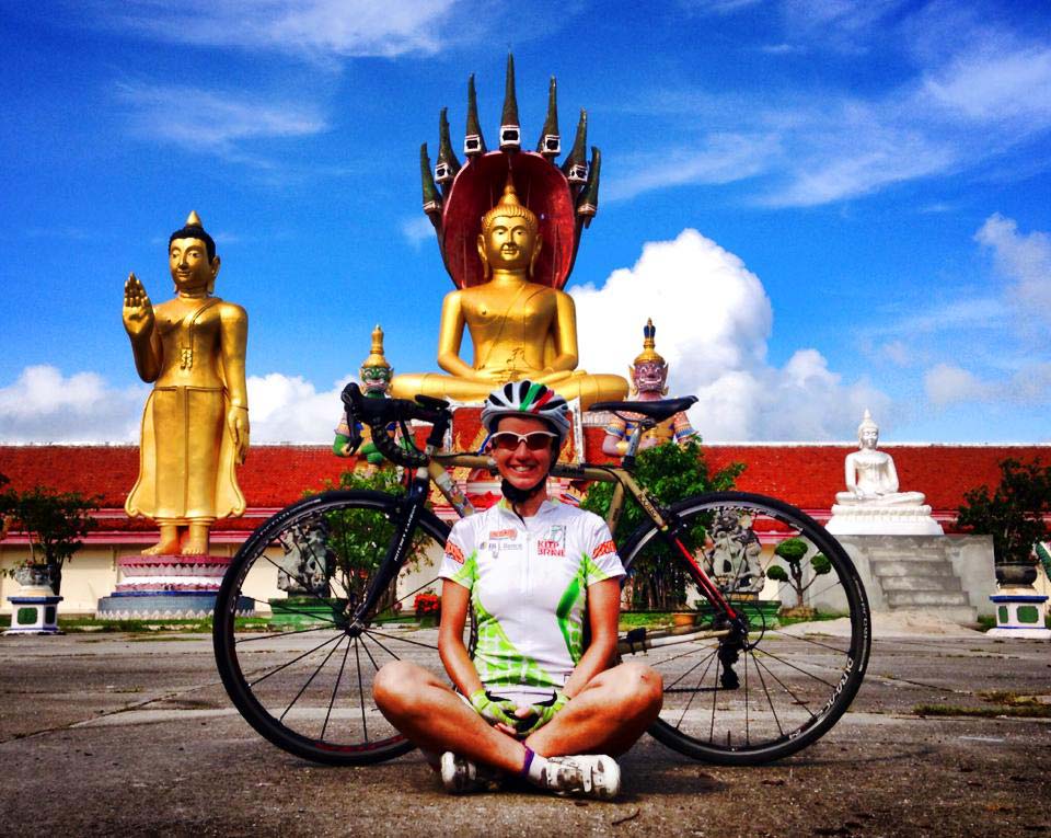 La Thailandia è stato uno dei paesi in cui Paola Gianotti ha pedalato.