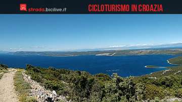 Una foto dedicata a una storia di cicloturismo a Lussino, isola della Croazia