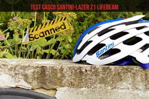 Casco-Lazer-Santini-z1-lifebeam-test-strada