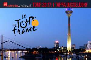 Il Tour de France 2017 partira da Dusseldorf