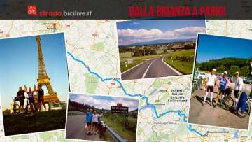 Viaggio in bicicletta dalla Brianza a Parigi