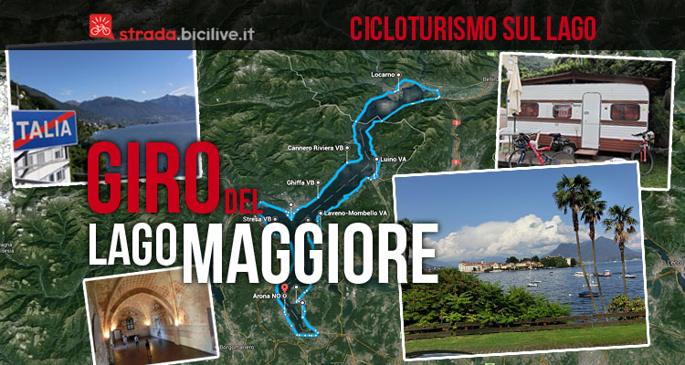 Il giro in bicicletta del Lago Maggiore tra Italia e Svizzera è ideale come primo viaggio cicloturistico