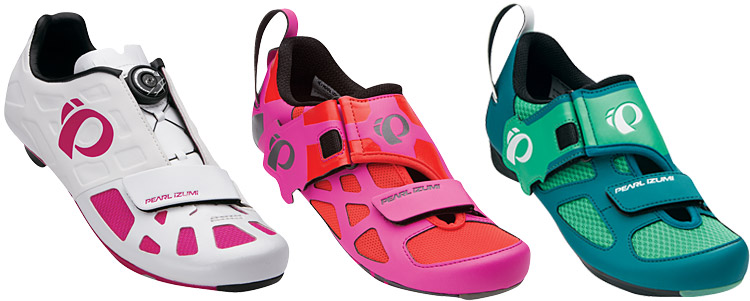 3 modelli di scarpe da ciclismo da donna Pearl Izumi