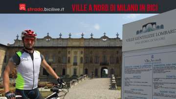 itinerario in bici let1 a nord di Milano