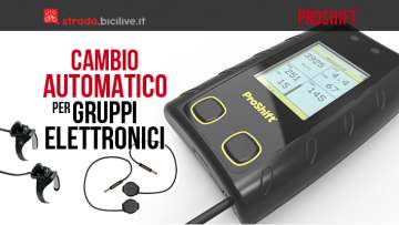 cambio automatico per gruppi elettronici da ciclismo