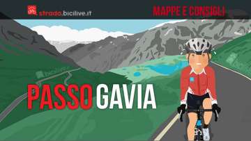 mappe itinerario e consigli per affrontare il passo Gavia in bici