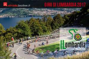 ciclisti professionisti al giro di lombardia