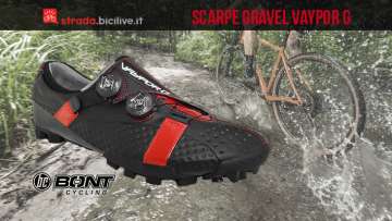 foto delle scarpe da gravel Bont vaypor g
