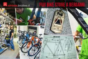 foto del fuji bike store di bergamo