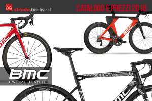 biciclette da strada dal catalogo BMC 2018