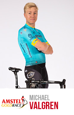 Michael Valgren del team Astana
