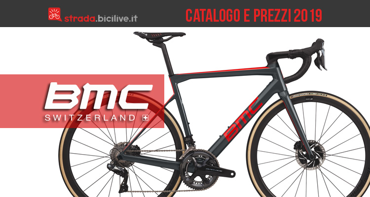 BMC bici strada triathlon ciclocross 2019: catalogo listino prezzi