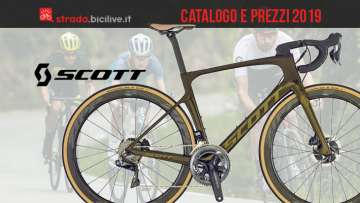 Scott strada, endurance e ciclocross: catalogo e listino prezzi 2019
