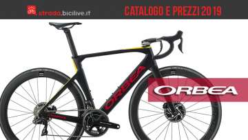 Biciclette da strada e triathlon Orbea: catalogo e listino prezzi 2019