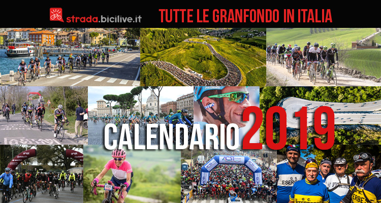 Calendario completo Granfondo ciclismo 2019