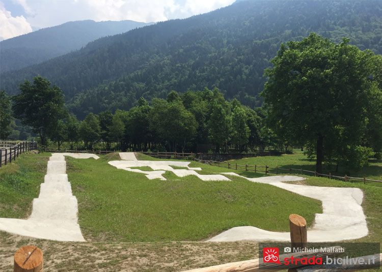 Pump Track di Spiazzo Rendena in Trentino