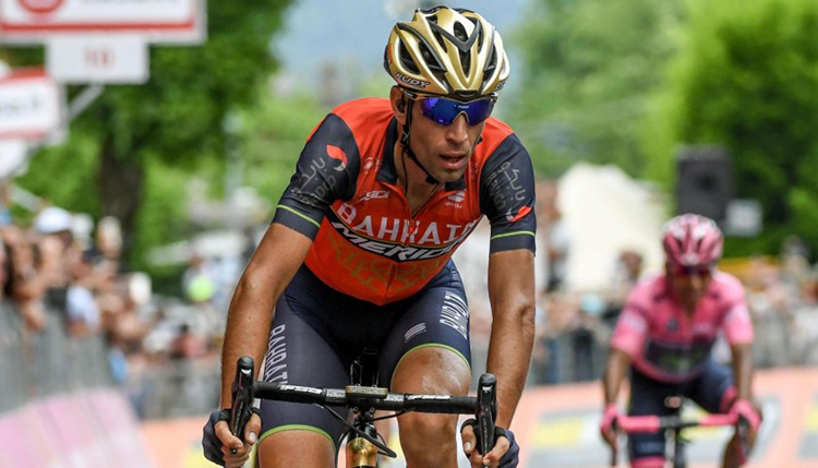 Nibali per Bahrain-Merida Pro Cycling Team 2019