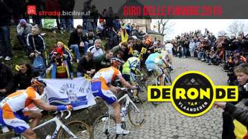 muro di pave del Giro delle Fiandre