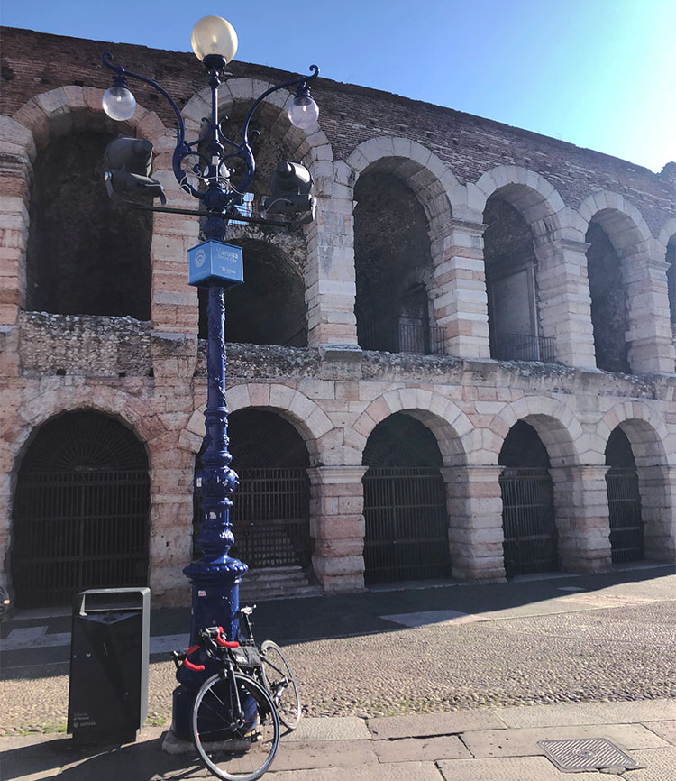 Arena Verona dal giro del Garda a Verona