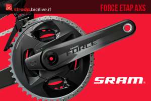 SRAM Force eTap AXS: la nuova trasmissione a 12v