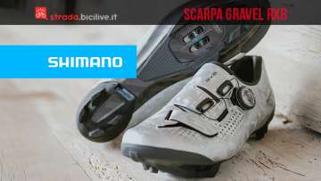 Shimano RX8: la nuova scarpa gravel superleggera