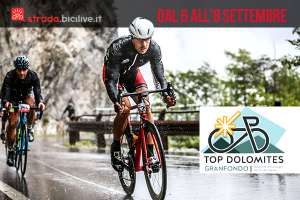 Granfondo Top Dolomites 2019: dal 6 all'8 settembre