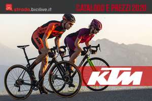 KTM: il catalogo e il listino prezzi delle bici strada e gravel 2020