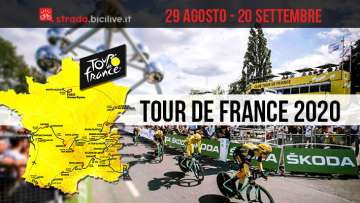 Tour de France 2020: edizione 107 dal 29 agosto al 20 settembre