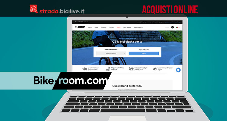 Recensione Bike-room.com: sito di vendita online bici da strada, ebike ed MTB
