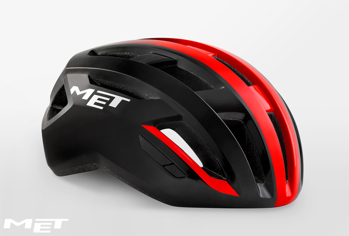 Una foto ufficiale del casco da corsa MET Vinci MIPS 2020