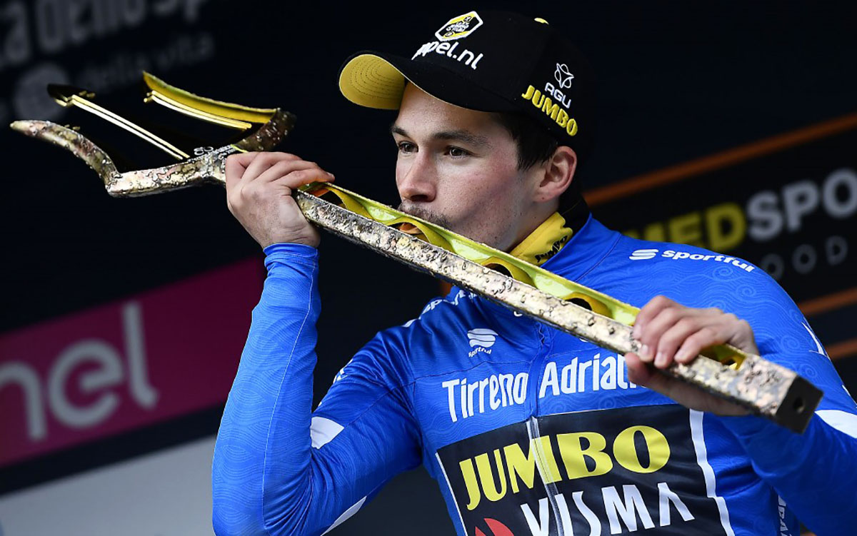 Il calendario UCI World Tour 2021 Tirreno-Adriatico vincitore 2019 Primoz Roglic