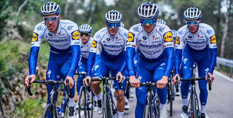 La squadra Deceuninck-QuickStep all'UCI World Tour 2020