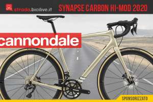 Cannondale Synapse Carbon Hi-MOD Disc Ultegra Di2: pensata per l'endurance