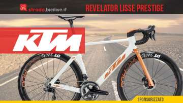 La bici aero KTM Revelator Lisse Prestige 2020: equipaggiata con Dura-Ace Di2