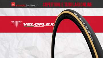Copertoncini per bicicletta tubolari, aperti e ready Veloflex