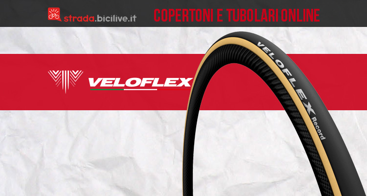 Copertoncini per bicicletta tubolari, aperti e ready Veloflex