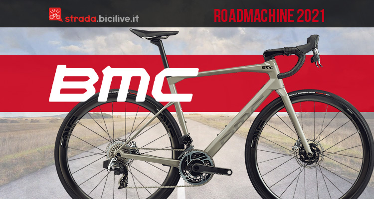 La nuova gamma 2021 di bici da strada BMC Roadmachine
