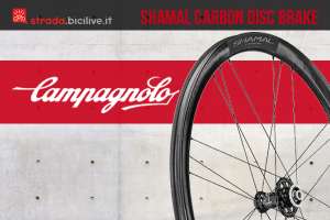 Le nuove ruote da endurance per bici da strada Shamal Carbon Disk Brake di Campagnolo