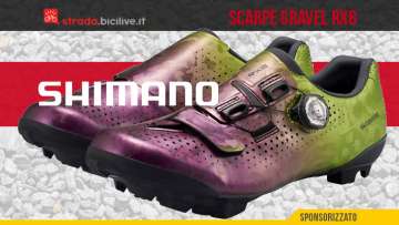 Shimano RX8 2021: nuove scarpe per biciclette gravel