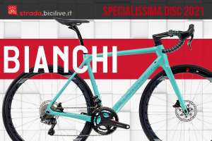 Bianchi Specialissima Disc 2021: bici in carbonio aerodinamica
