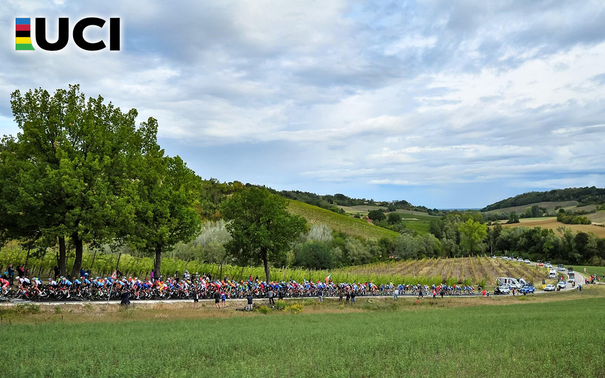 Il panorama del campionato del mondo di ciclismo 2020 a Imola