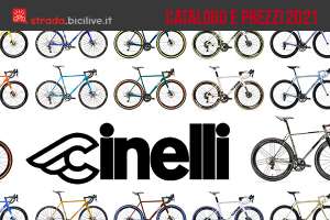 Il catalogo il listino prezzi della nuova gamma di bici da corsa Cinelli 2021