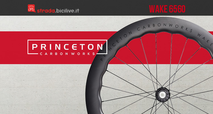La ruota aerodinamica per bici da corsa Princeton Wake 6560