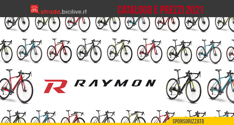 Le bici da corsa e gravel R Raymon 2021: catalogo e listino prezzi