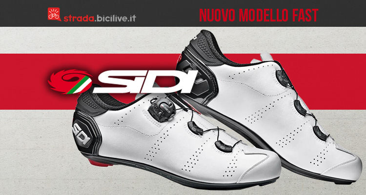 Scarpe SIDI Fast scarpa ciclismo strada Made in Italy bicicletta corsa