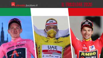 Le bici da corsa italiane vincono i tre Grandi Giri del 2020