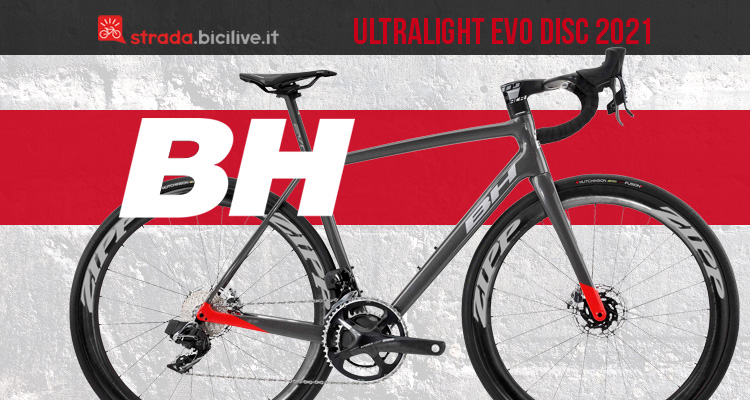 BH Ultralight EVO Disc 2021: bici da corsa con telaio in carbonio ad alto modulo