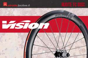 Vision TC Disc 55, 40, 30: ruote in carbonio bici da corsa