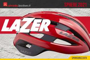 Lazer Sphere 2021: casco bici da corsa con guscio protettivo