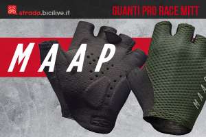 I nuovi guanti per bici Maap Pro Race Mitt in collaborazione con Elasticizzano Interface